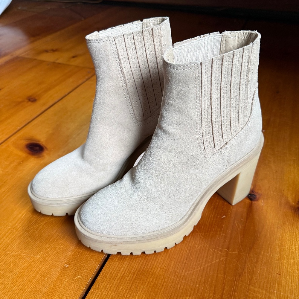 Dolce Vita Taupe Boots Size 6.5